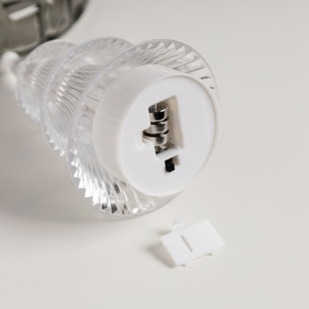 Figure Light "Christmas tree" 14x8 cm, from batteries 3XAG13 (included), glow warm white-2
