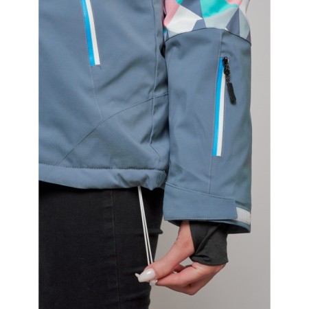 Ski suit, size 44, turquoise color-10