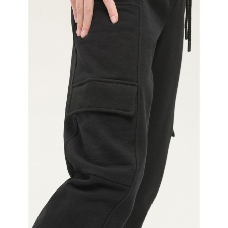 Pants for girls, height 116 cm, black color-12