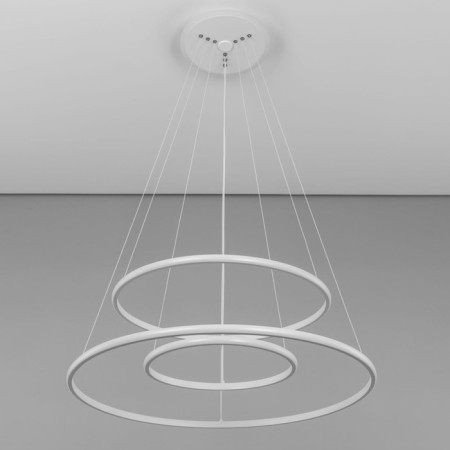 Suspended Citilux “Neon Smart” CL731A090E 80x80x40 cm, 3x36.7W, LED, white color-14