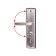 A set of pens "Standard" RN-ST22-L, left, for Chinese metal doors