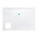 A4 button folder-convert, 160 μm, Erichkrause Glossy Clear, glossy, with a colored button, transparent, mix