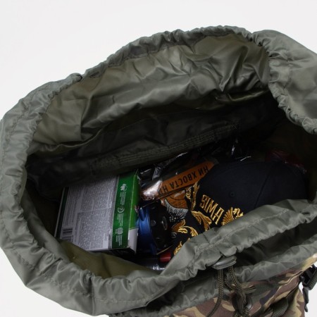 Tourist backpack, 70 l, lightning department, 3 outer pockets, huntsman, camouflage color-13