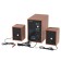 Computer speakers 2.1 Dialog AP-150, 2 x 5W + 10W, MP3, remote control, 220V, brown
