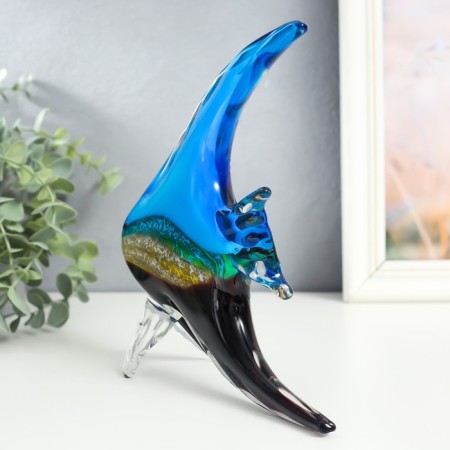 Suvenir glass "Tropical fish" for Murano glass 21x7x24 cm-5