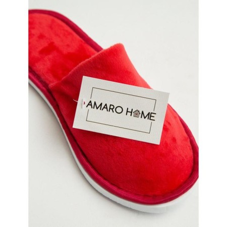 Women's slippers amarohome, size 36-38, red color-6
