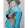 Ski suit female, size 56, blue color