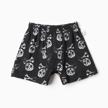 Coward cowards for a boy, black/skull color, height 98-104cm