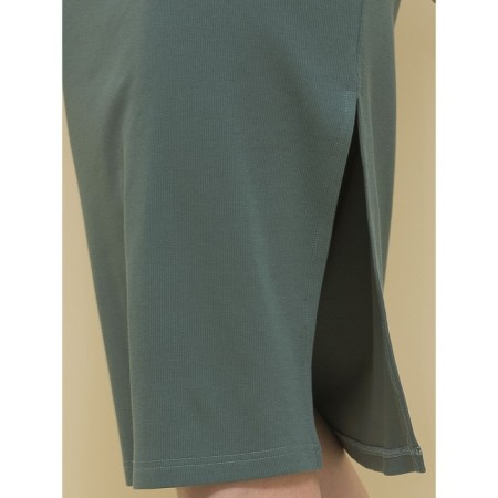 Female dress, size 50, green color-5