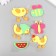 Sticker Fetr "Ducks and Insects" 21x12.3 cm