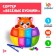 Porter for 8 colors "Funny beads" with tweezers, according to Montessori Methods