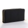 Women's wallet on lightning, black color
