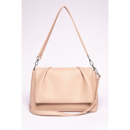 Bag Cross-Bodi Women's eco-leather ludor peach, 34x7x22 cm