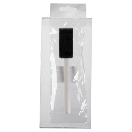 Sponge brush flat zhk 25 mm, foam rubber, wooden handle-2
