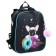 School backpack 38 x 30 x 16 cm, ergonomic back, Stavia "Sweet Dog", blue