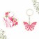 Gift set of the "most beautiful" magnet + keychain, 14.5 x 12 cm