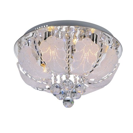 Lamp Ceiling Economy light 5108R/4CR RC WTLED, 4x40W, E14, 26x40x40 cm, chromium color
