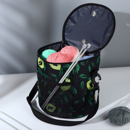 Folloer Bag "Greens", 2 adhesions, D = 21 × 23 cm, colorful color-1