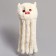 Soft toy "Medusa", 40 cm, white color