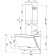 Exposure Krona Venera 900 Black PB, inclined, 750 m3/h, 3 speeds, 90 cm, black