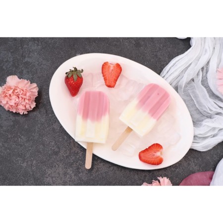 Ice Cream "Eskimo Maxi", silicone, 19.5 × 14.5 × 2.5 cm, 3 cells (8.2 × 4.6 cm), Mix color-9