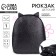 Baby backpack for girls with sparkles "cat", removable elements, 27x23x10 cm