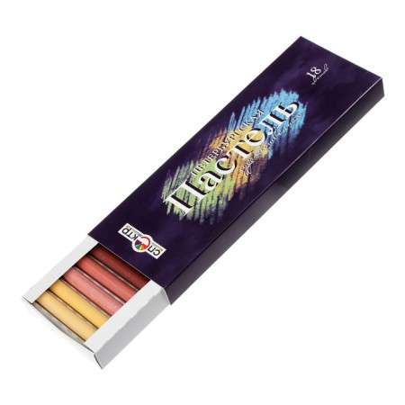 Pastel dry, set 72 colors, Hard, spectrum "Petersburg", D-8.5mm /L-65 mm, round section, art-4