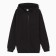 Sweatshirt with the basis, the color is black, size 48