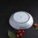 Porcelain salad Magistro Garland, 1250 ml, D = 23 cm, blue color