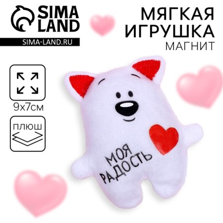 Soft toy-Magnet "My Joy", Bear
