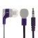 Headphones Luazon vbt 1.7, vacuum, flat wire, mix