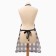 Apron "Dolyana" Best Man Black 70x60 cm, Rogozhka, 100% HL, 160g/m2