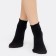 Kapron noski children, black color/polka dots, size 20-22