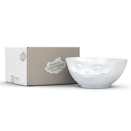 TASSEN Grinning bowl, 350 ml, white color-2