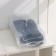 Box for storing shoes "Renome", 38 × 20.5 × 13 cm, transparent color