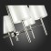 Suspended EVOLUCE lamp. Sle107303-06. Noia. 6x40 W, E14, 66x66x34 cm, Nickel color