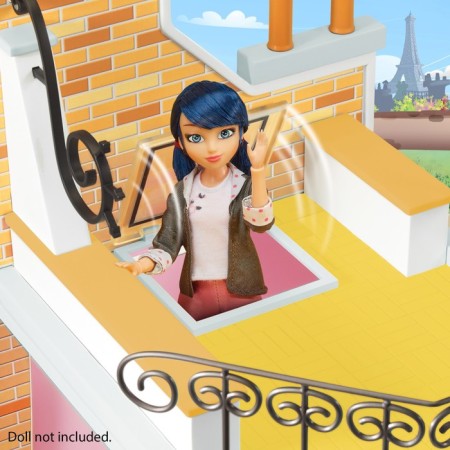 Набор игровой Miraculous «Дом Маринетт», 2 в 1, двухэтажный, с мебелью-9