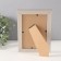 Photo frame plastic 10x15 cm "Basket weaving" beige 14x19 cm