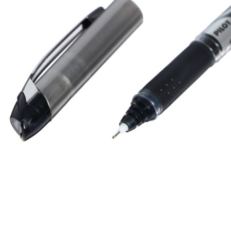 Pilot Hi-Tecpoint V5 Grip Roller, node-bela 0.5 mm, black-2