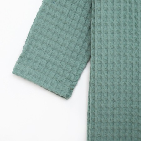 Waffel Baby Broke Me "BOHO" Size 32 (110-116 cm) Mint color, 100% cotton 290 g/m2-3