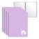 Folder 20 inserts on spirals, A4, 600 μm, Erichkrause "Pastel Bloom Cats", texture "Sand", mix