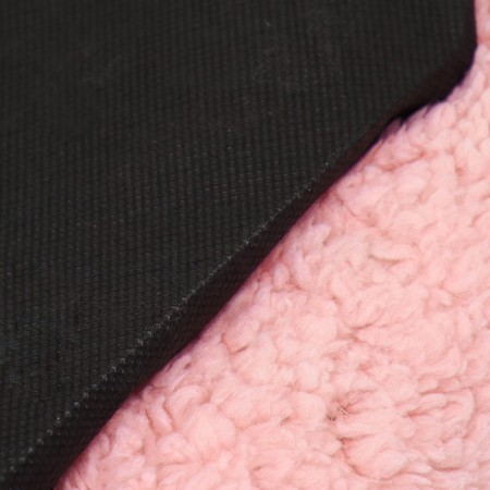 Lesse for dogs and cats "Cosiness", soft fur, 45 x 35 x 11 cm, pink-7