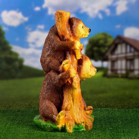 Garden figure "Bears Come friends" 30x27x55cm-1