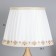 Table lamp "Rose" 1x40W E27+backlight, gold 30x30x55cm