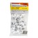 Cable fasteners 12 mm round, white (pack. 50 pcs) rexant