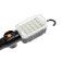 A portable LEAZon Lighting LED lamp with a circuit breaker, 12W, 25LED, 10 m, black