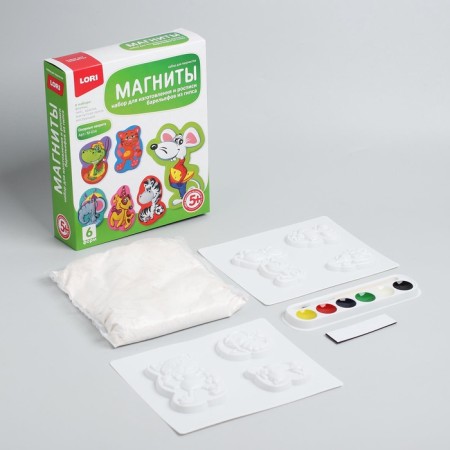 Set for creativity "Figures on magnets. Mischievous animals "-1