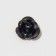 Busina "Rose", set 50 pcs., 6 mm, black color