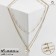 Piece "Butterfly" with beads, multi -tier, white color in gold, d = 8, 50 cm