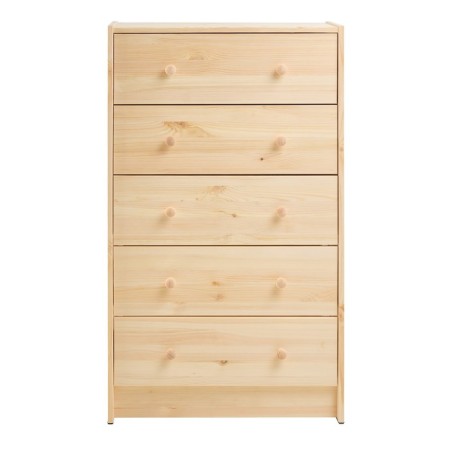 Chest of drawers RAST 5, 62x30x109, pine array-3